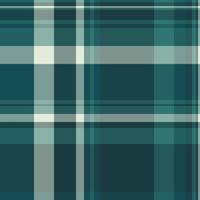 Sophisticated teal and cream plaid pattern. Perfect for website backgrounds, textile designs, or stationery. Clean, modern aesthetic with a subtle texture. vector