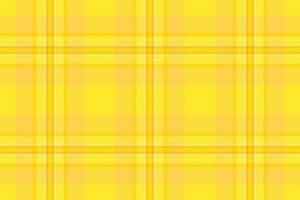Premium texture seamless plaid, real tartan textile. Vivid fabric background pattern check in yellow and bright colors. vector