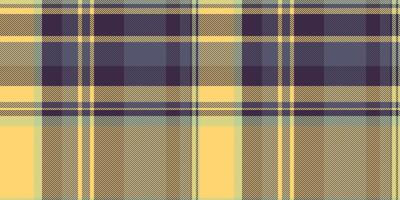Ethnic seamless tartan pattern, grid background textile plaid. Geometry fabric check texture in amber and pastel colors. vector