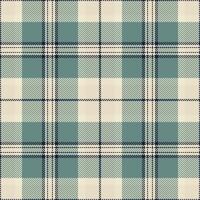 Multi tartan plaid, daisy pattern texture textile. Womens fashion seamless fabric check background in light and pastel colors. vector