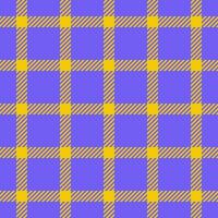 No people texture textile pattern, patterned background check tartan. Mid fabric plaid seamless in indigo and bright colors. vector