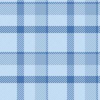Elegant blue and light blue plaid pattern. Subtle texture adds depth. Ideal for textile designs, website backgrounds, or packaging. Creates a sophisticated and calming aesthetic. vector