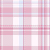 Male fabric pattern check, back texture plaid background. Gentleman tartan seamless textile in light and snow colors. vector