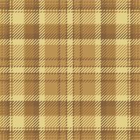 Elegant beige and brown plaid pattern. Perfect for autumnal designs, textile projects, or website backgrounds. Subtle texture adds visual interest. Versatile and sophisticated. vector