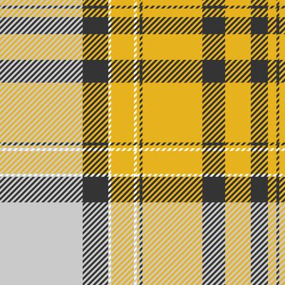 Stylish yellow, gray, and black plaid pattern. Perfect for textile design, website backgrounds, or fashion projects. Modern geometric texture with diagonal stripes creates a vibrant, trendy look.