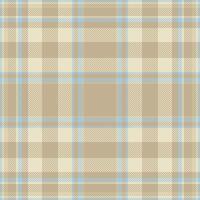 Shabby textile texture tartan, sofa pattern plaid seamless. Lovely background check fabric in light and pastel colors. vector