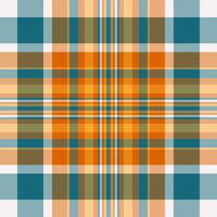 Turkish plaid seamless tartan, self textile background texture. Sale pattern fabric check in orange and amber colors. vector