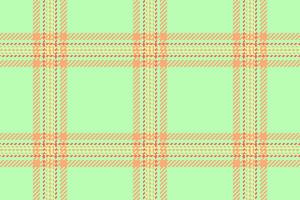 Seventies background texture check, pixel seamless tartan. Menswear plaid pattern fabric textile in light and orange colors. vector
