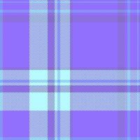 Room tartan check seamless, overlay plaid pattern fabric. Wallpaper textile texture background in indigo and light colors. vector