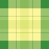 Kingdom check textile tartan, empty background texture fabric. Event seamless pattern plaid in green and lime colors. vector
