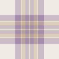 Slim plaid texture, checks fabric check tartan. Pillow seamless pattern textile background in pastel and light colors. vector