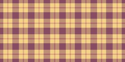 Symmetry check background texture, painting pattern tartan fabric. Satin seamless plaid textile in orange and amber colors. vector