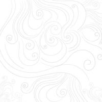 Abstract wavy pattern. Monochrome background. vector