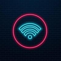 3D Wi-Fi light effect. Wireless wifi networking with a wave effect collection. Glowing blue signal wi fi, sensor, radar, RFID and round circle waves wireless technology concept.. vector