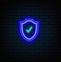 Stay immune to threats with our firewall safety technology. blue color. vector