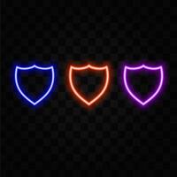 Neon light glow glowing shiny background border frame border sign neon sign game gaming technology tech modern futuristic abstract. purple color. vector