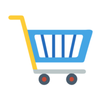 Adding items to shopping cart icon, digital design, modern minimalist style, e-commerce concept, clean environment, top viewpoint png
