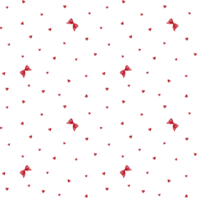 Minimalistic Seamless Pattern with Red Bows, Elegant and Festive Design for Holiday Wrapping png