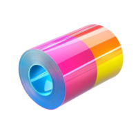 Roll of Colorful Paper png