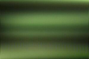 Reeded green glass abstract background. Corrugated acrylic panel texture with vertical wavy stripes. Dark pattern lines of ribbed transparent fluted wall. Ribbed polycarbonate sheet door close-up. vector