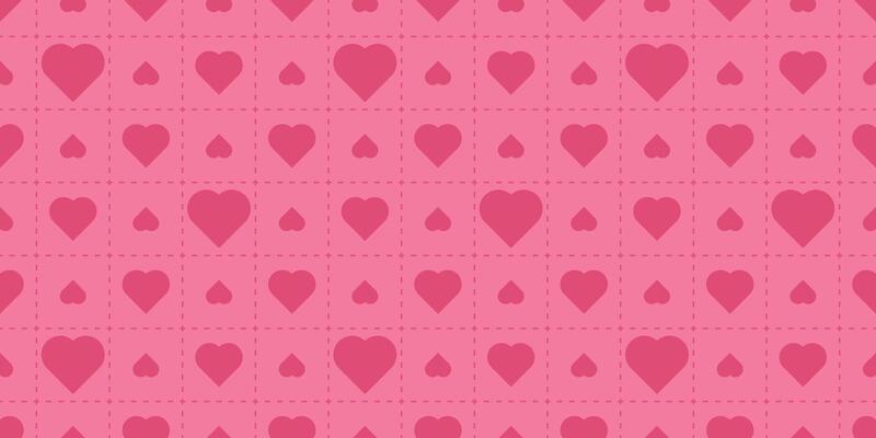 adorable heart shapes pattern seamless backgrounds