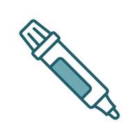 Multicolor Marker Icons Dynamic and Eye-Catching Designs vector