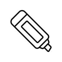 Marker Pen Essentials Icons Creative Toolkit for Designers vector