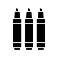 Artistic Marker Icons Collection Vibrant and Expressive Styles vector