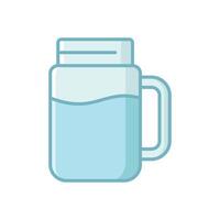 Pouring Water Pitcher Icons Dynamic and Creative Designs vector