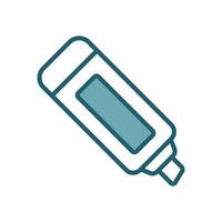 Highlighter Marker Icons Bright and Engaging Visuals vector