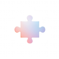 A colorful puzzle piece representing problem-solving. png