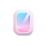 A sleek, modern icon with a gradient color scheme and smooth edges. png