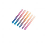 Colorful graphic design elements in a creative layout for modern projects. png
