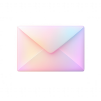 Colorful abstract envelope design, perfect for digital and print communication. png