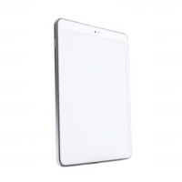 Modern tablet device with a blank screen, ideal for digital content creation. png
