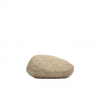 Smooth, rounded stone with natural texture and subtle color variations. Ideal for nature shoots. png