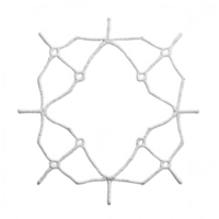 Intricate geometric design showcasing a unique abstract shape and structure. png