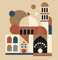 Ramadan Kareem Abstract Illustration vector