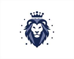 Powerful king Lion Head Artwork vector