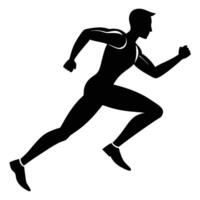 Runner Shadow Images vector