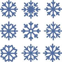 Creative Snowflake Artwork vector