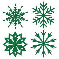 Elegant Snowflake Images vector