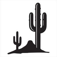 Hand-drawn Cactus Illustration for Project vector