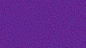 Perfect random stripple dots modern color pattern with purple background vector