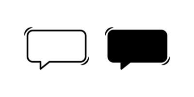 Bubble Chat icon set. for mobile concept and web design. illustration vector