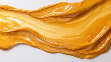 An abstract golden paint texture background photo