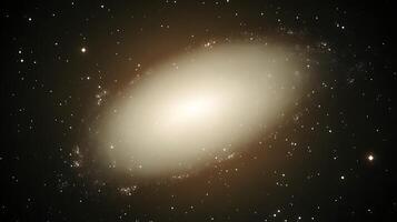 A close-up view of a dwarf elliptical galaxy photo