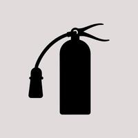 Fire extinguisher icon illustration vector