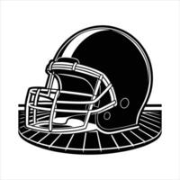 American Football Helmet vector