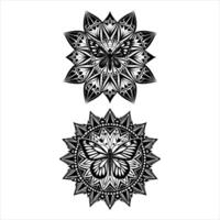 Mandala Design Butterfly Vectors